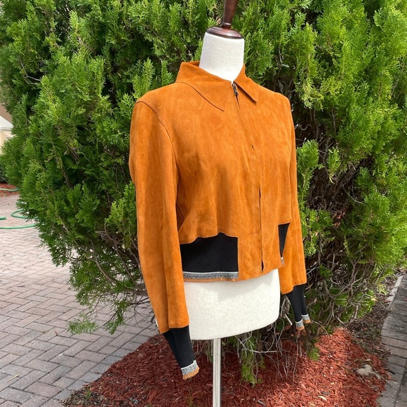 Sandro Paris Leather Jacket - Picture 4 of 17